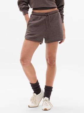 Athleta Woman’s Brown Drawstring Athletic Shorts Bermuda NWOT